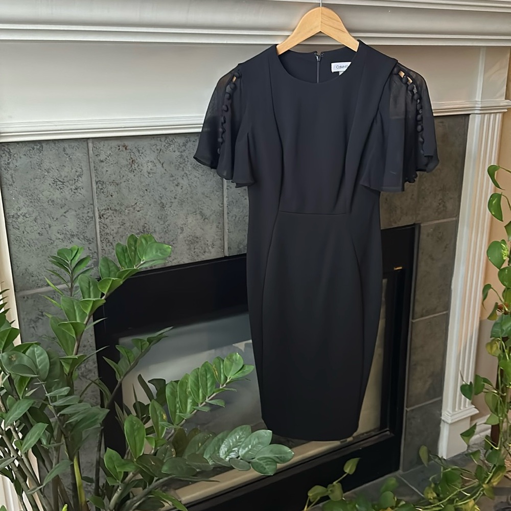 Black Calvin Klein Dress, worn once - Picture 4 of 7